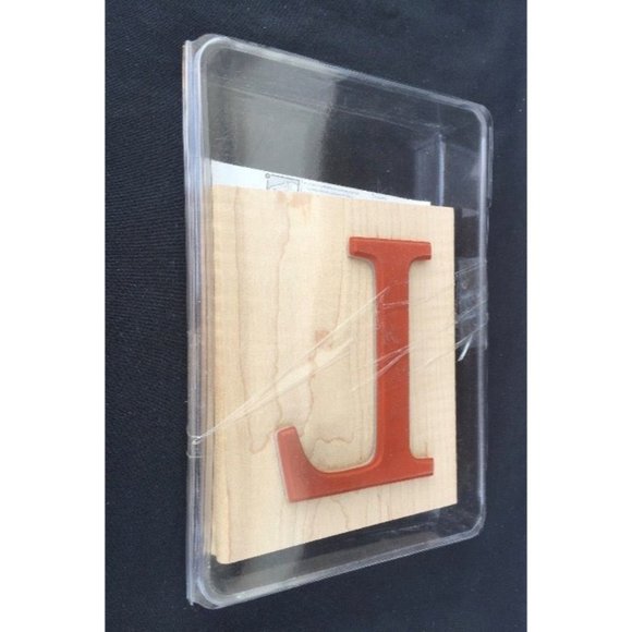 Stampin' Up Rubber Stamp Monogram "L" - Picture 4 of 5